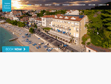 Tablet Screenshot of hotelprimordia.com